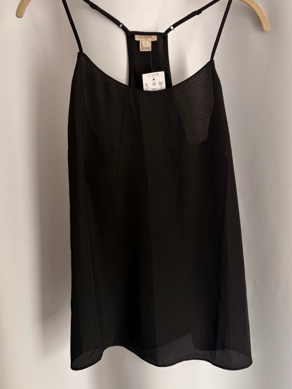 J.Crew silk halter camisole / shell size S/6